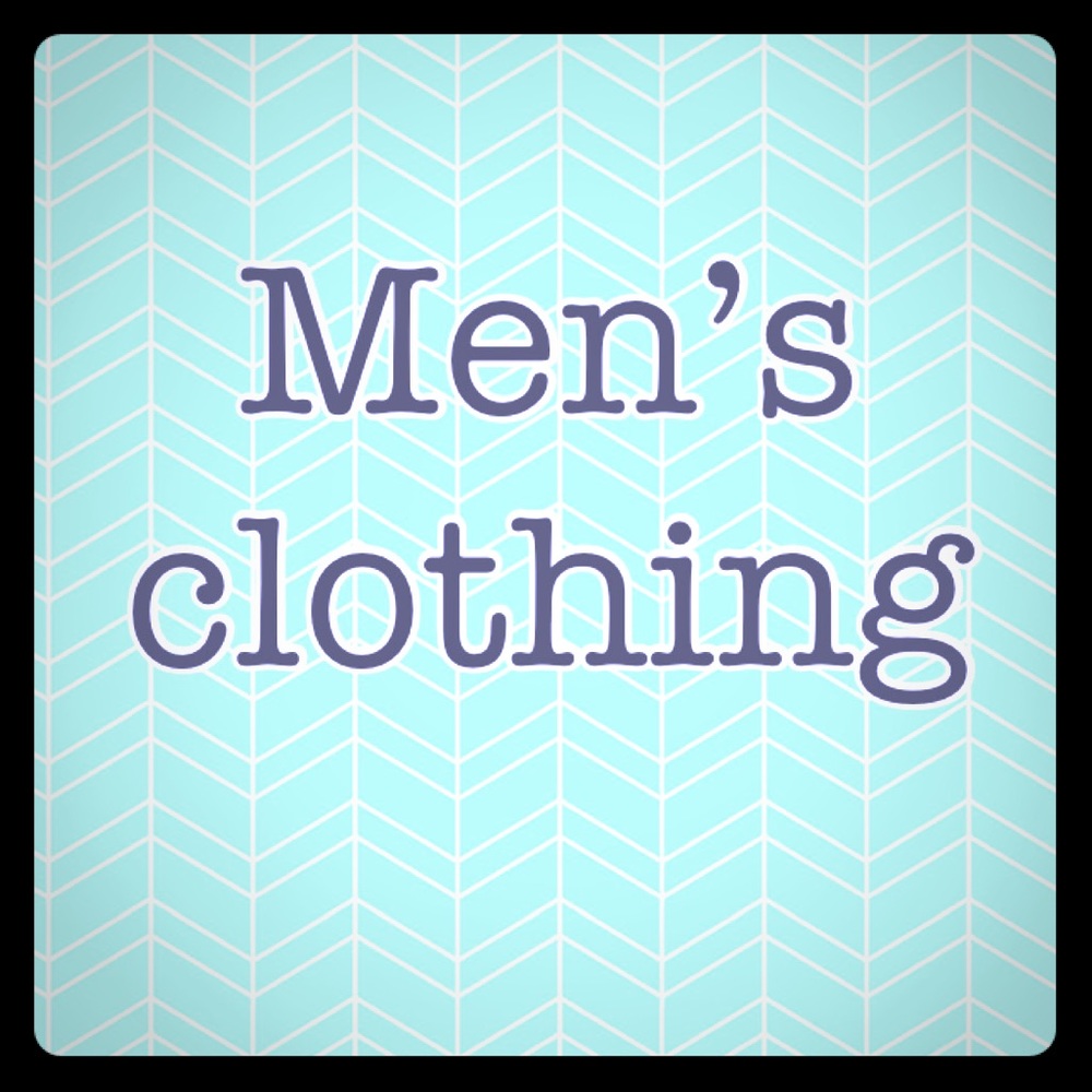 Men’s clothes from here